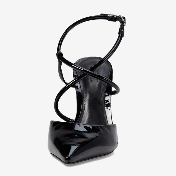 SCHUTZ | Aimee Pump Heels In Black Patent Leather Size 9.5 - Picture 9 of 11